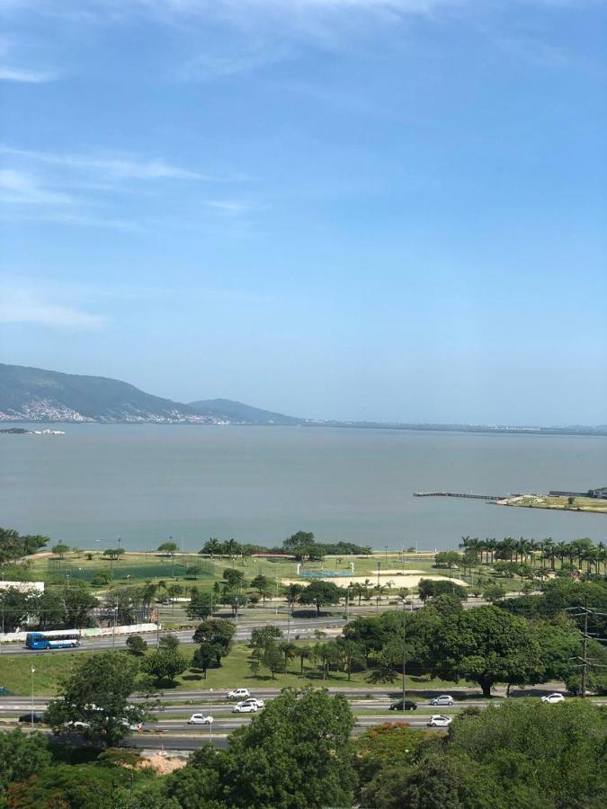 Apto Floripa vista mar Appartamento Florianópolis Esterno foto